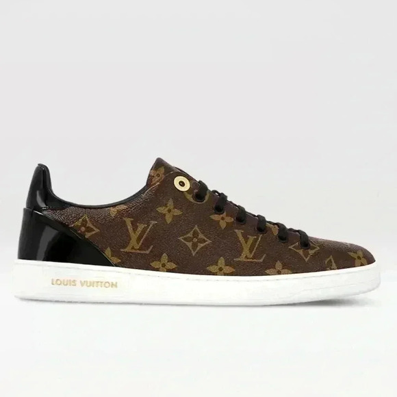 Louis Vuitton Frontrow monogram brown sneakers 40 - Picture 1 of 14